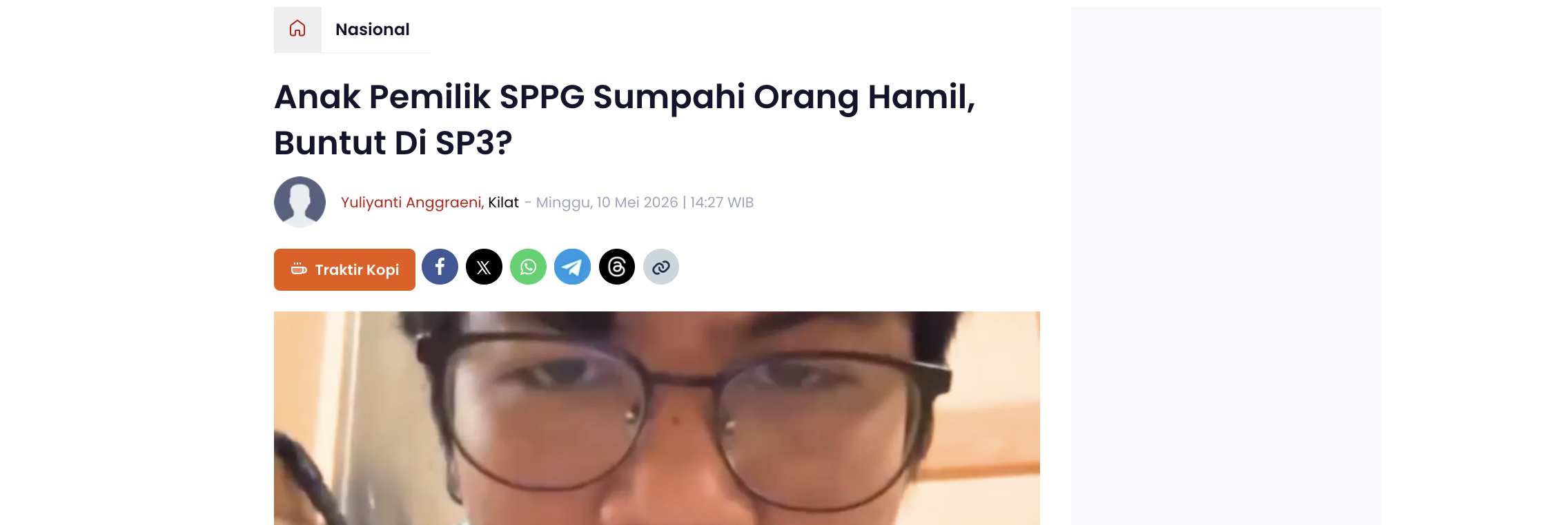 Anak Pemilik SPPG Sumpahi Orang Hamil, Buntut Di SP3?
